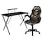 Flash Furniture Black Gaming Desk and Chair Set with Cup Holder BLN-X10RSG1031-CAM-GG - alternate 10